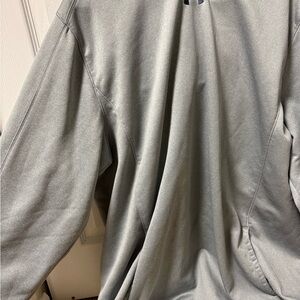Under Armour Gray Hoodie with Black Logo